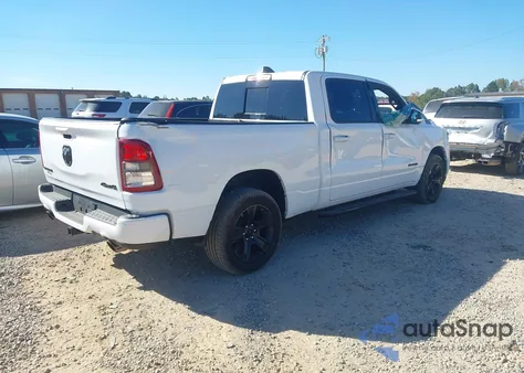 2022 Ram 1500 Big Horn 4X4 6'4 Box из США, поврежденный, VIN 1C6SRFMT7NN477211